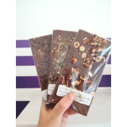 Tablette Chocolat au Lait aux Inclusions | Artisan Chocolatier à Saintes