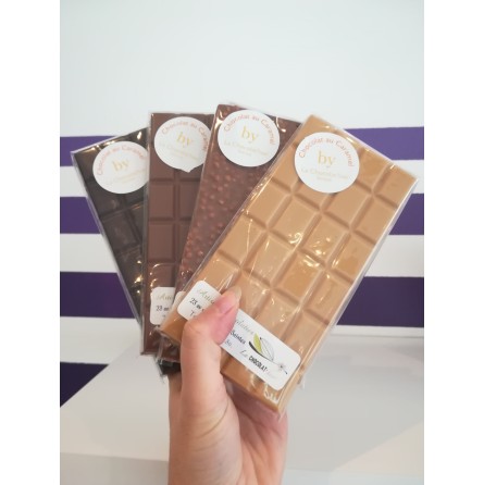 Tablette Chocolat au Caramel | Artisan Chocolatier à Saintes