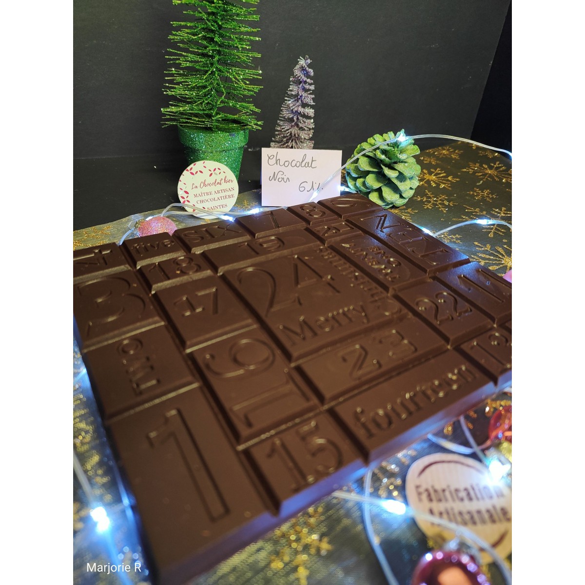 Calendrier de l'avent Noir