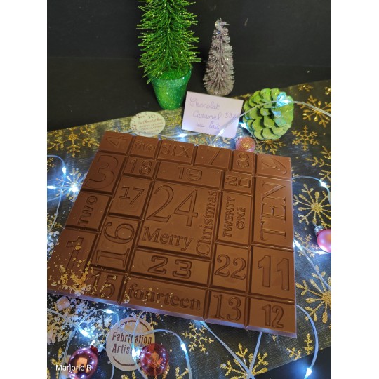 Calendrier de l'avent Lait et Blanc