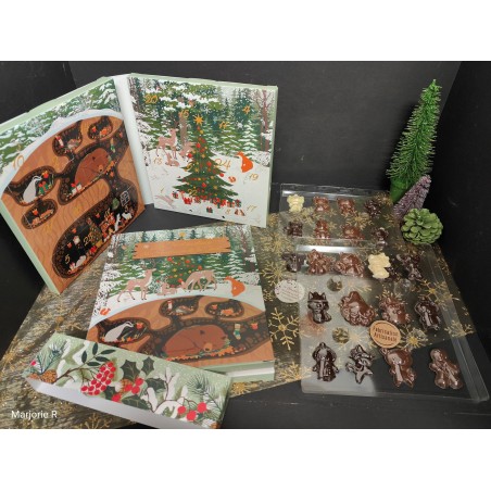 Calendrier de l'avent à cases