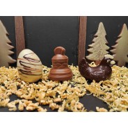 Mini sujet en chocolat artisanal de 50g