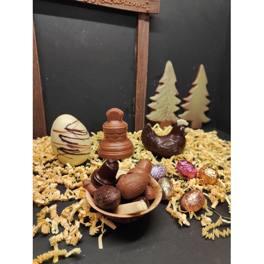 Mini sujet en chocolat artisanal de 50g