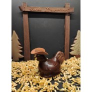 Poule en chocolat artisanal