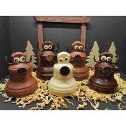 Cloche en chocolat artisanal