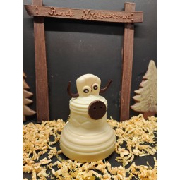 Cloche en chocolat artisanal